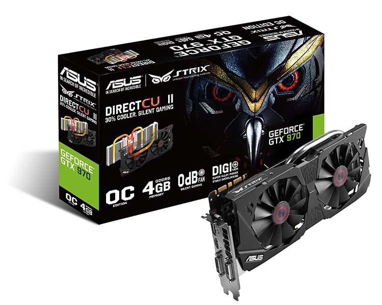 L&rsquo;Asus GTX970 Strix au banc de test