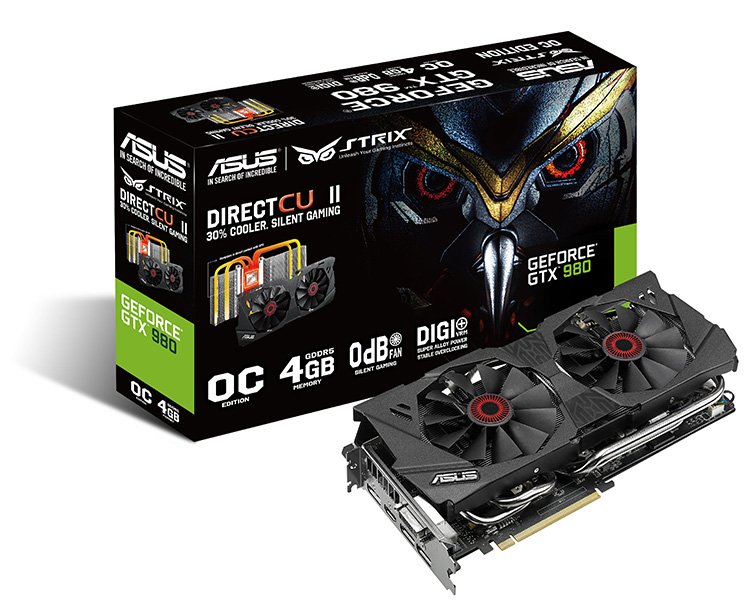 Asus annonce sa GTX 980 Strix
