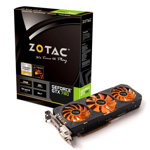 [Bon plan] Zotac GTX 780 OC 3 Go à 329,95 €