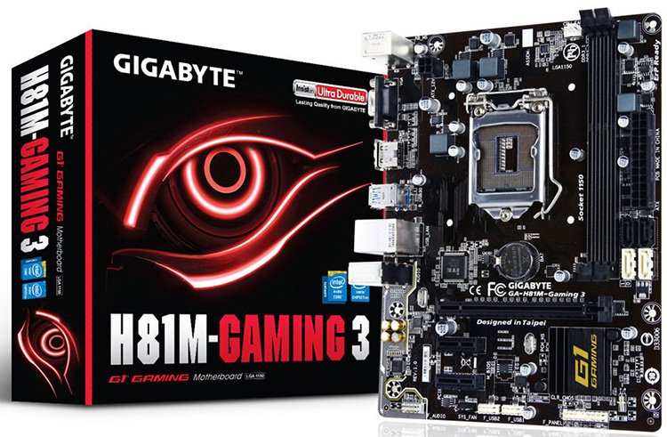 Gigabyte dévoile sa H81M Gaming 3