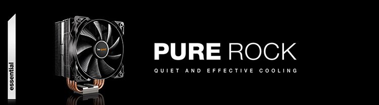 Le Be Quiet! Pure Rock fait son entrée