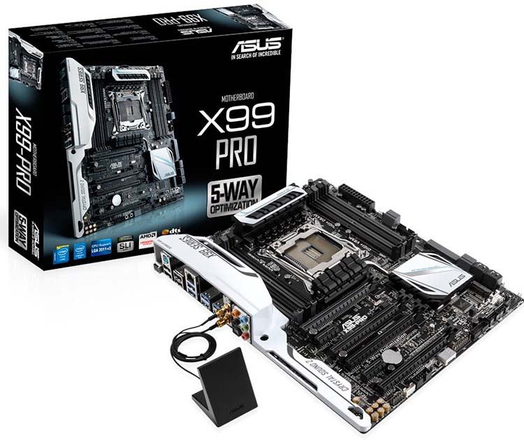 C&rsquo;est parti pour la X99 Pro d&rsquo;Asus