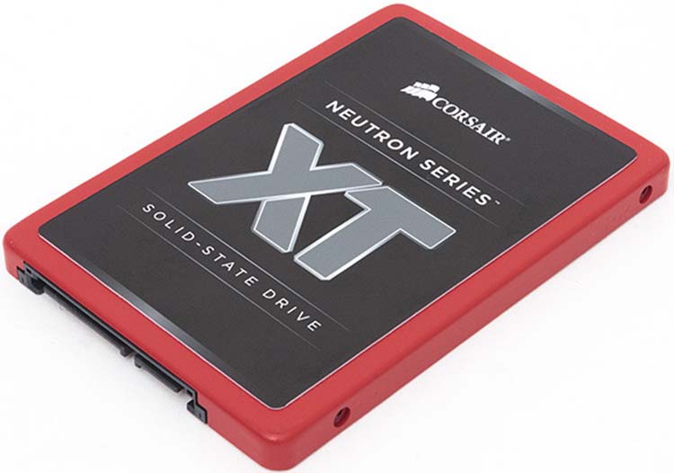 Performance avec le Corsair Neutron XT