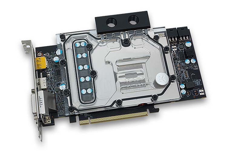 La R9 285 a son waterblock EK