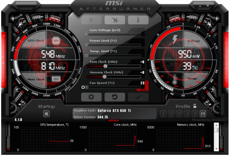 MSI Afterburner passe en 4.1.0 Final