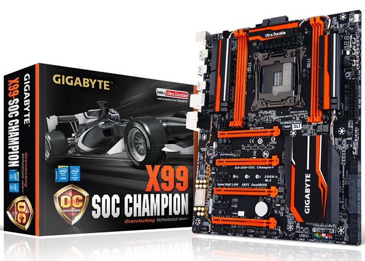 De l&rsquo;OC chez Gigabyte avec la X99-SOC Champion