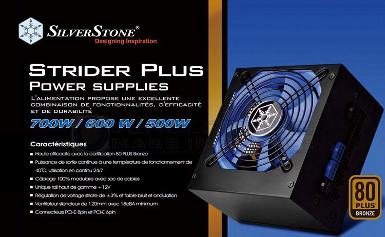 Silverstone annonce la gamme Strider Plus