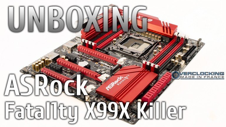 ASRock Fatal1ty X99X Killer en video 60FPS