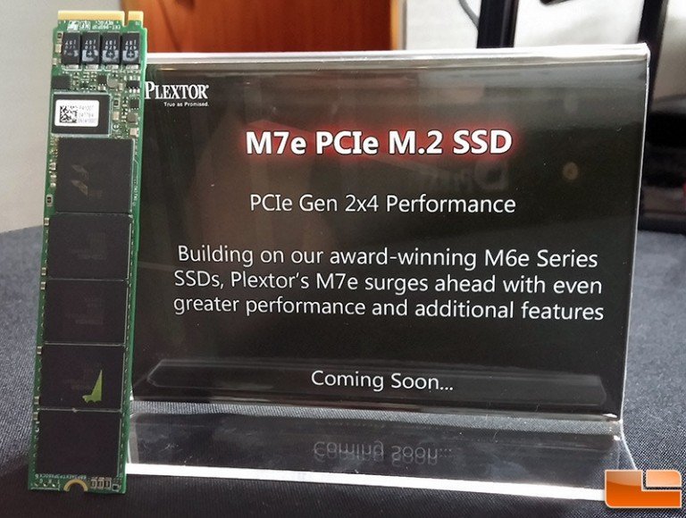 Le Plextor M7E dépote en PCI-e