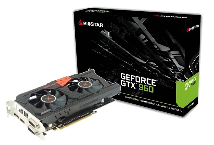 Biostar dévoile une GTX 960