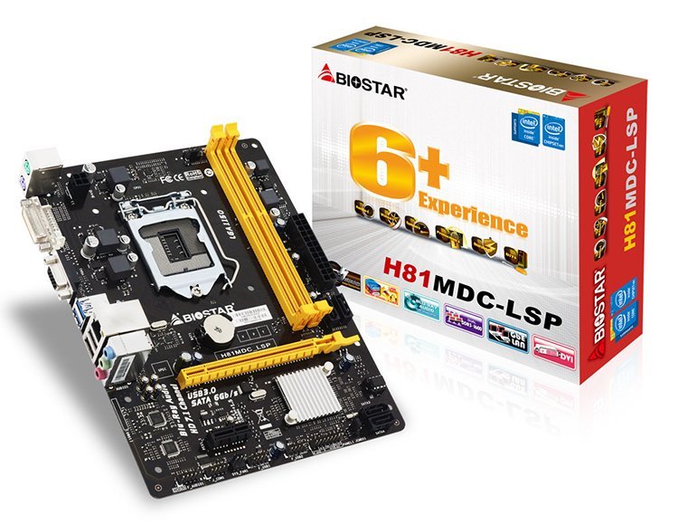 Biostar lance sa H81MDC-LSP