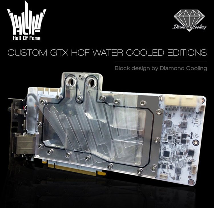 Galax watercool ses GTX 980 et 970 HOF !