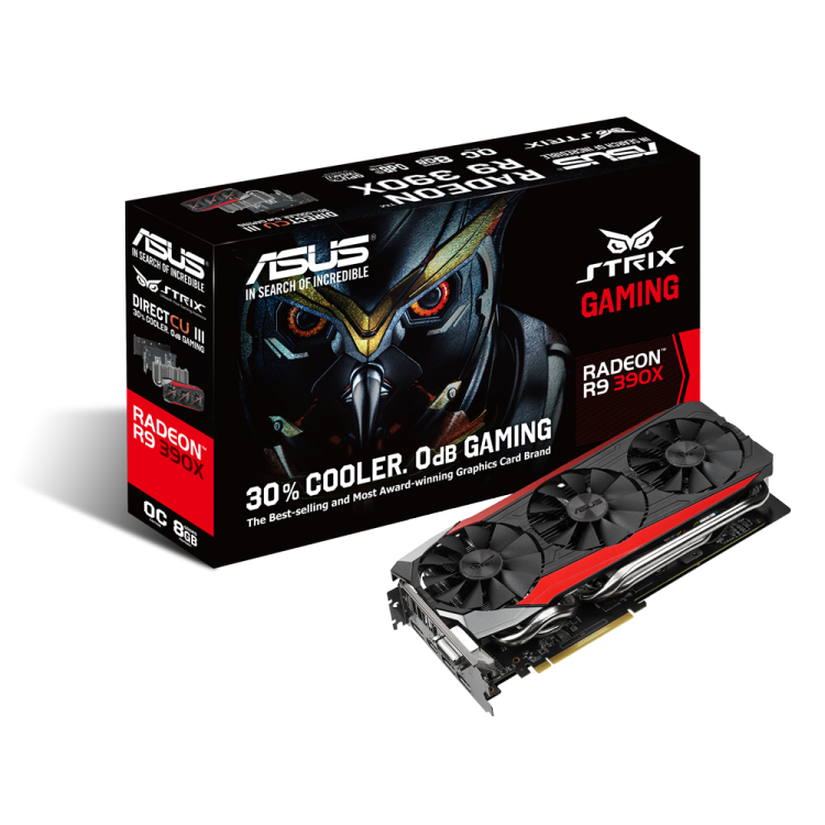 Asus présente ses Strix R7-R9 3xx