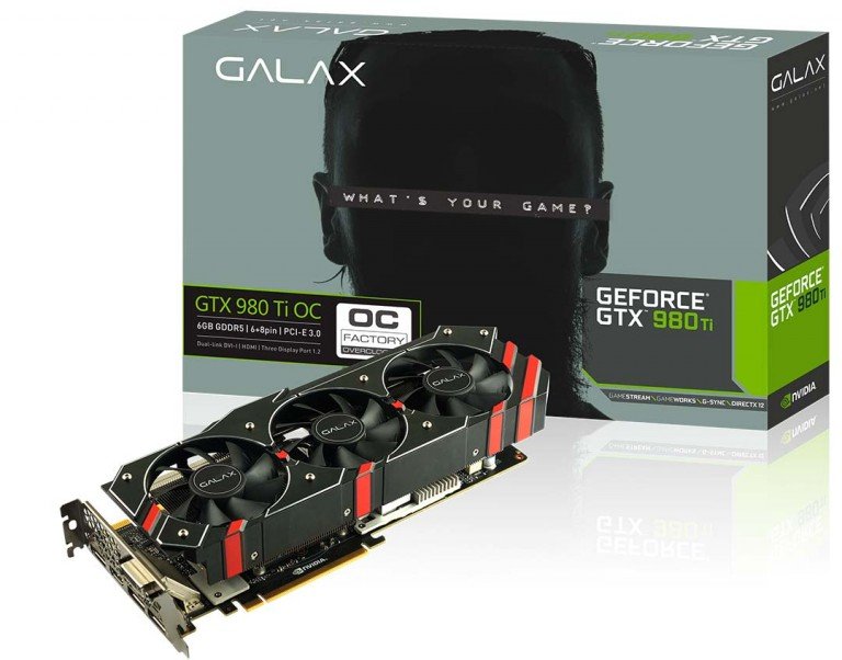 Galax nous propose sa GTX 980 Ti OC