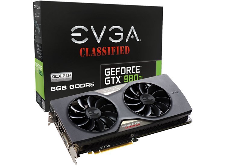 EVGA dévoile sa GTX 980 Ti Classified ACX 2.0+