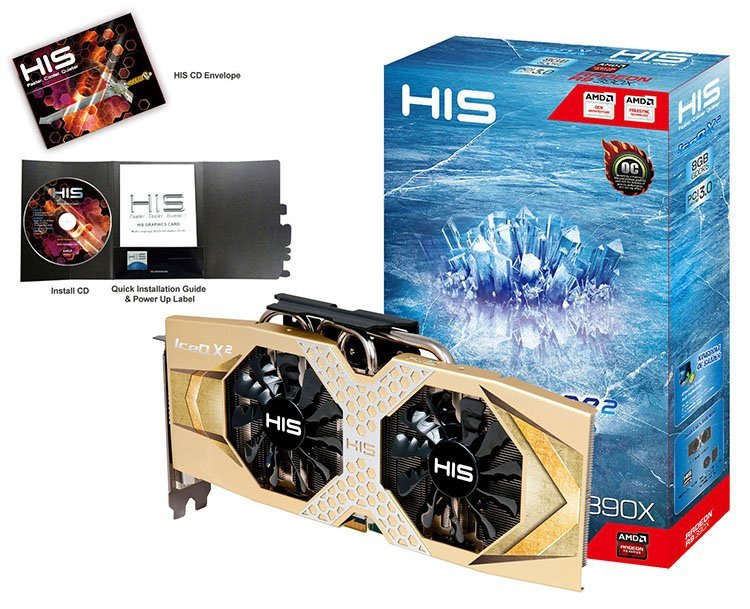 HIS R9 390X IceQ X2 une carte en or ?