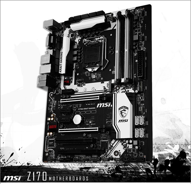 La Z170 Krait Gaming de chez MSI se dévoile !