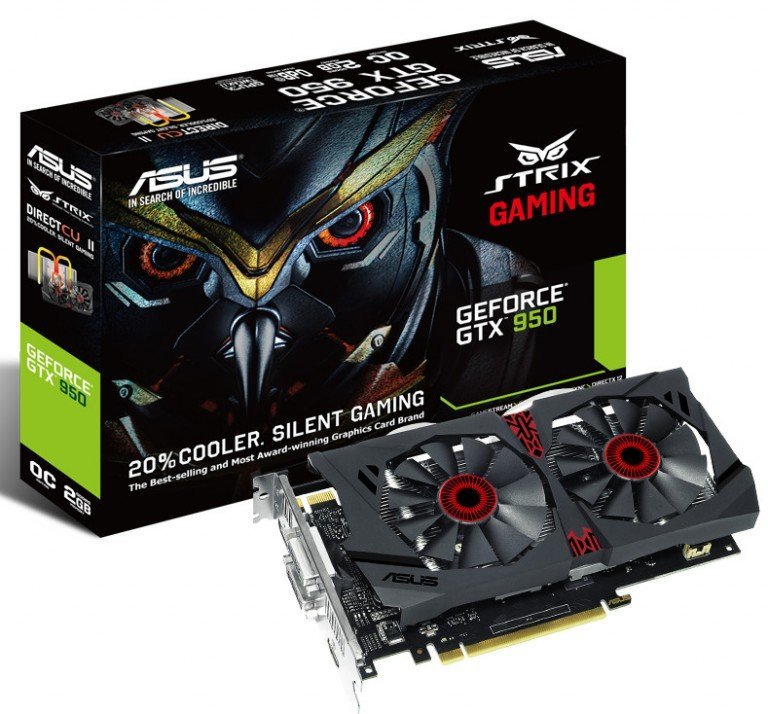ASUS annonce une GTX 950 Strix