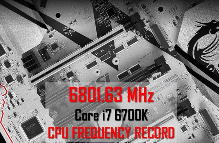 Record de fréquences pour Skylake !