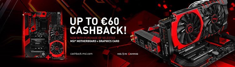 MSI vous rembourse de 60€