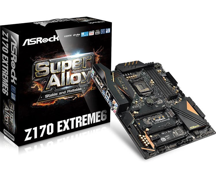 Après les ASRock Z170 Extreme7+ et O.C Formula, que vaut la Z170 Extreme 6 ?