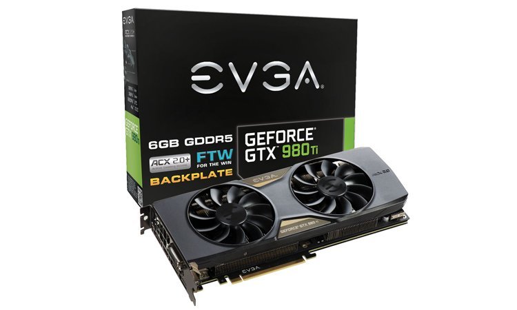 EVGA annonce sa GTX 980 Ti FTW ACX 2.0+