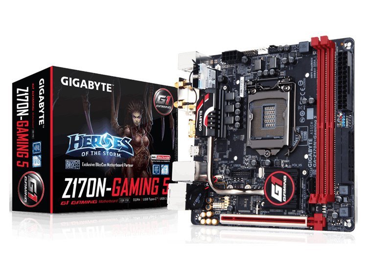 Gigabyte propose sa Z170N-Gaming 5