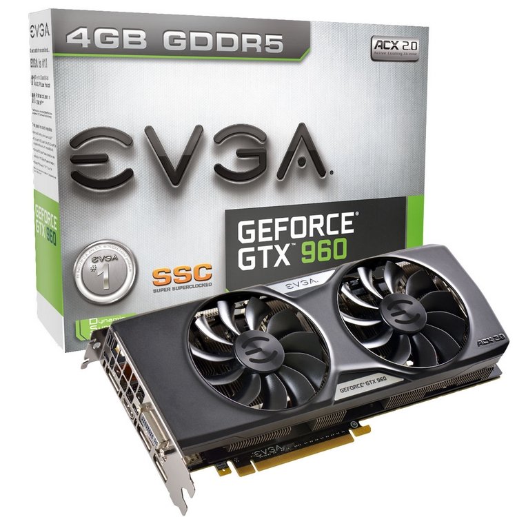 Que vaut la GTX 960 SSC 4 GB de chez EVGA ?