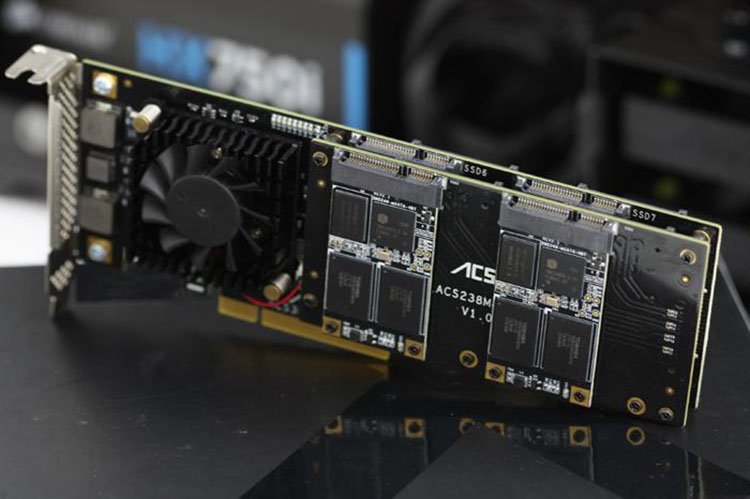 Le P2U38-2T : le SSD le plus rapide du moment ?