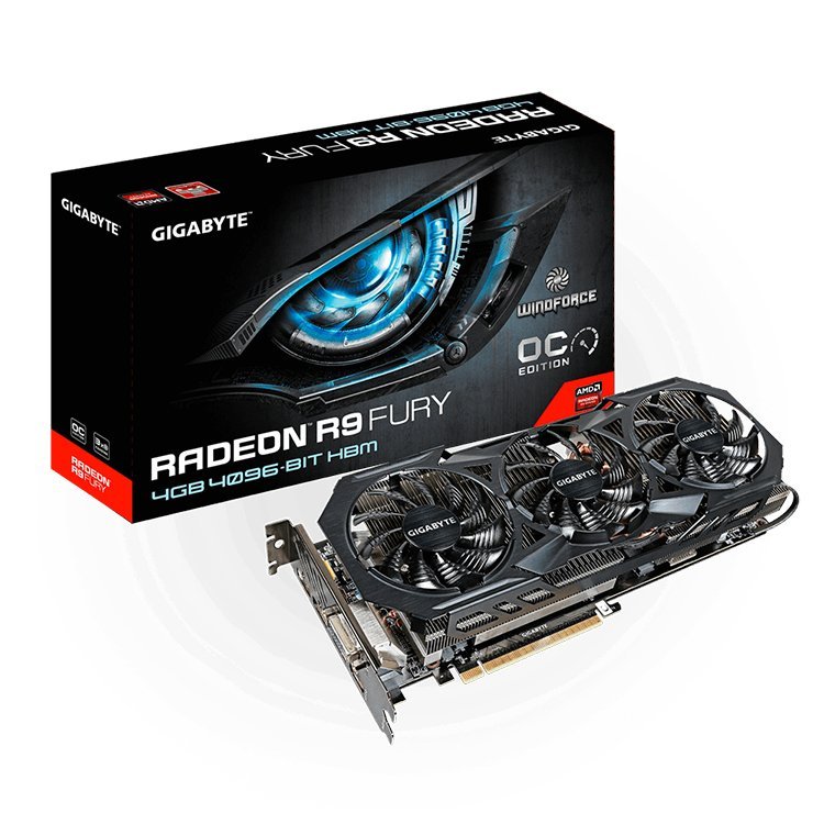 Gigabyte propose à son tour une Fury Custom !