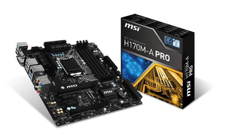 MSI H170M A Pro : une carte micro ATX réussie !