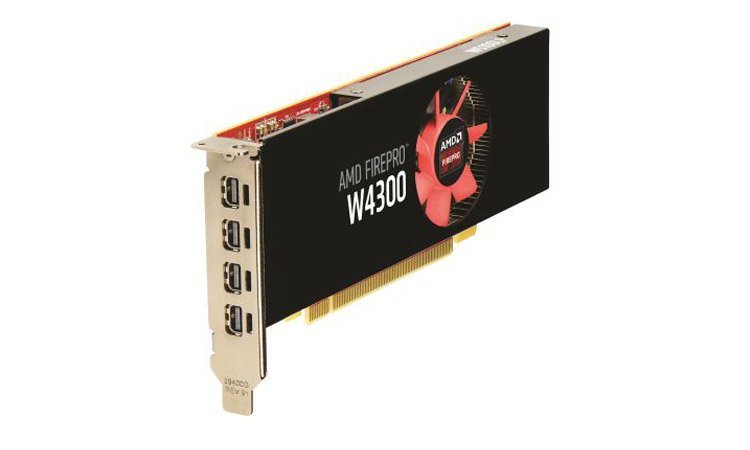 AMD annonce sa FirePro W4300