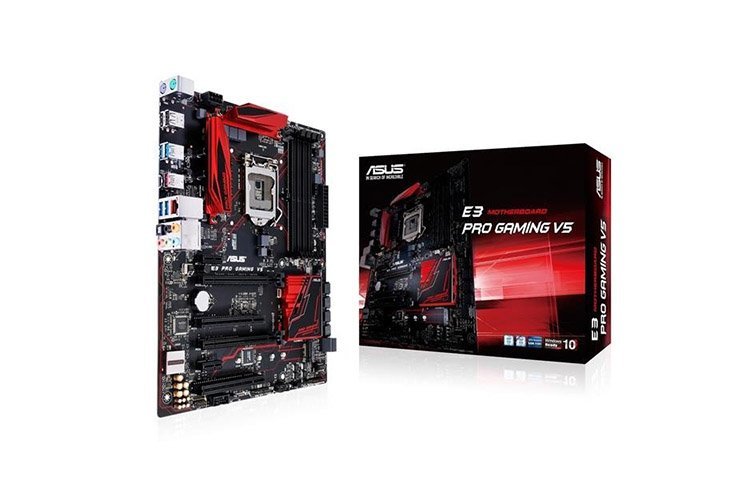 ASUS E3 Pro Gaming  V5 : Du gaming avec des XEON ?