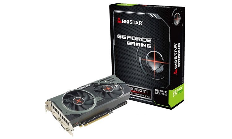 Biostar propose une GTX 750 Ti custom