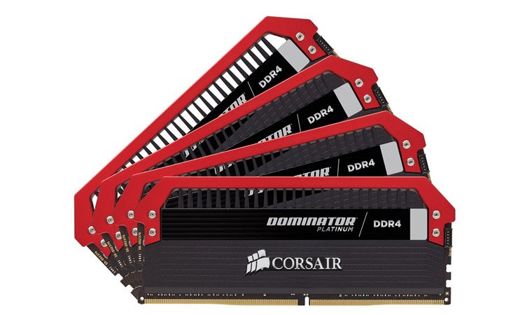 Les Dominator Platinum de Corsair passent au rouge !