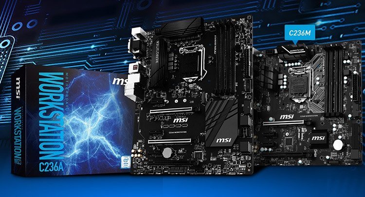 MSI : deux nouvelles cartes mères pour les Xeon E3-1200 V5