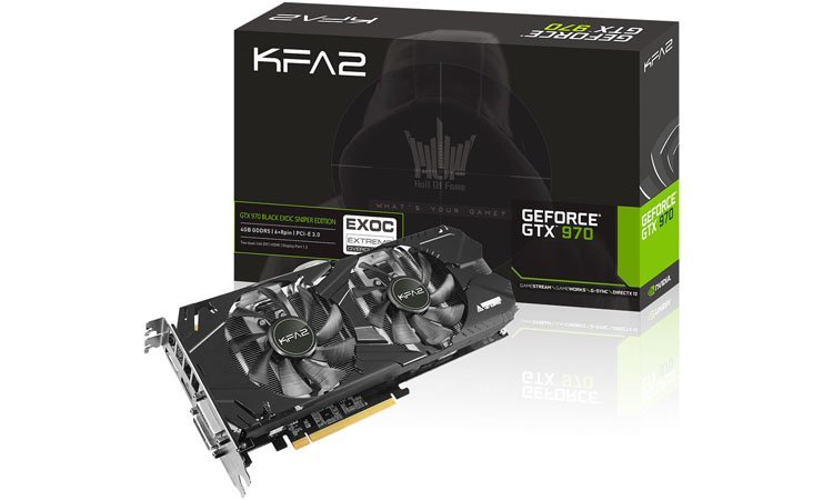 GTX 970 EXOC Sniper Edition : la petite dernière de KFA²