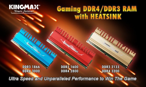 Kingmax Zeus : de la nouvelle RAM en approche !