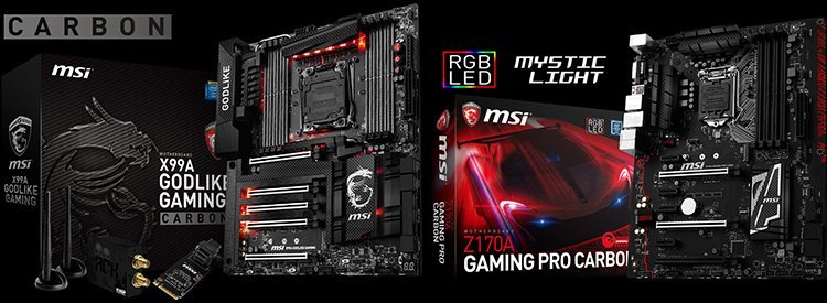 MSI annonce sa nouvelle gamme : Carbon !