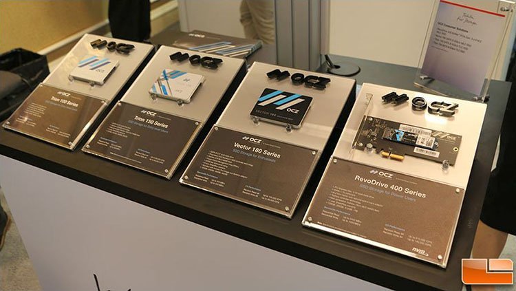 CES 2016 : OCZ dévoile ses Trion 150 et son RevoDrive 400