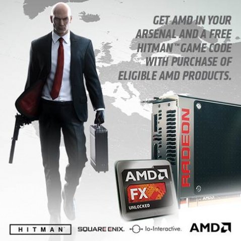 AMD offre le prochain Hitman en bundle !