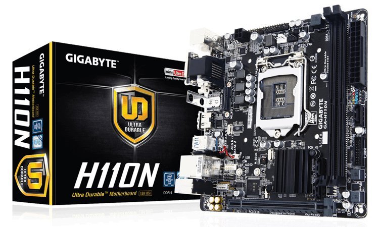 La GA-H110N fait son apparition chez Gigabyte !