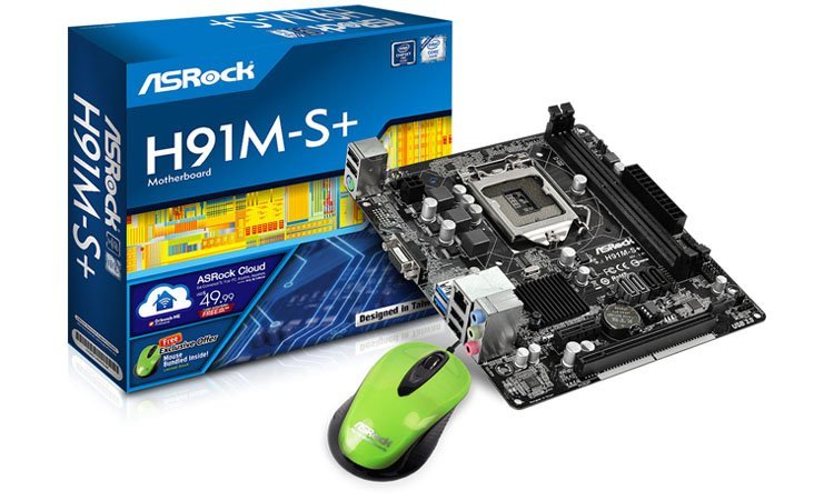 ASRock H91M-S+ : une carte mère au format particulier