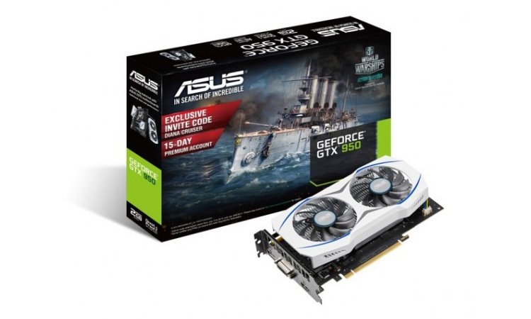 ASUS annonce une GTX 950 alimenté par le port PCIe