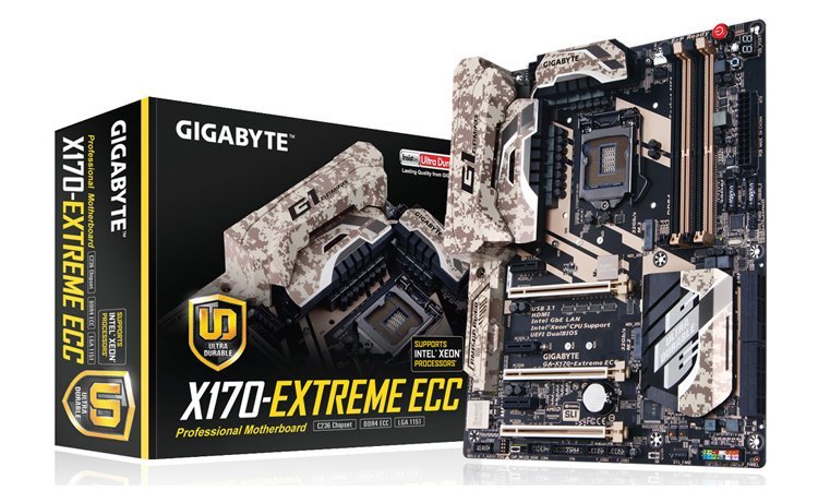 Gigabyte lance sa carte mère GA-X170-Extreme ECC