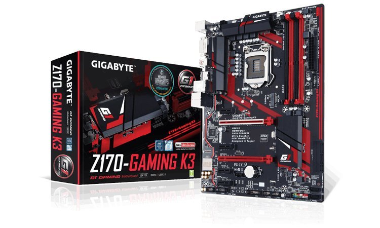 Gigabyte lance sa nouvelle Z170-Gaming K3-EU