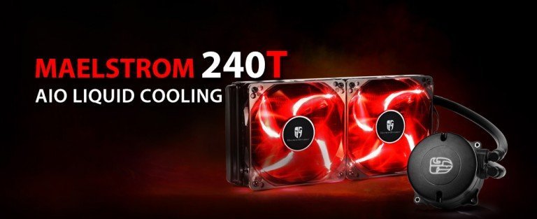 DeepCool décline ses Maelstrom 120 et 240 en rouge !