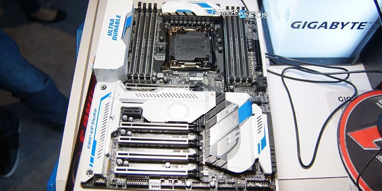 De nouvelles cartes mères Gigabyte pour Broadwell-E