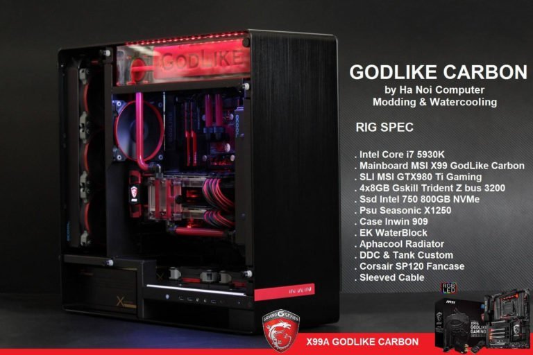 Présentation du mod MSI Godlike Carbon