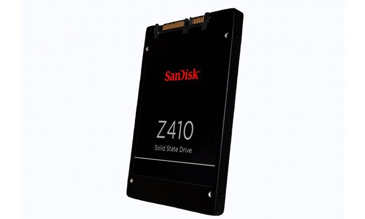 Sandisk dévoile ses nouveaux SSD, les Z410 !